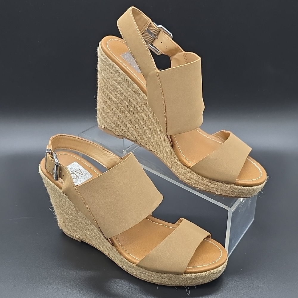 DV | Target Branded| Tan | Espadrille |Wedge Sandals | Size 10M